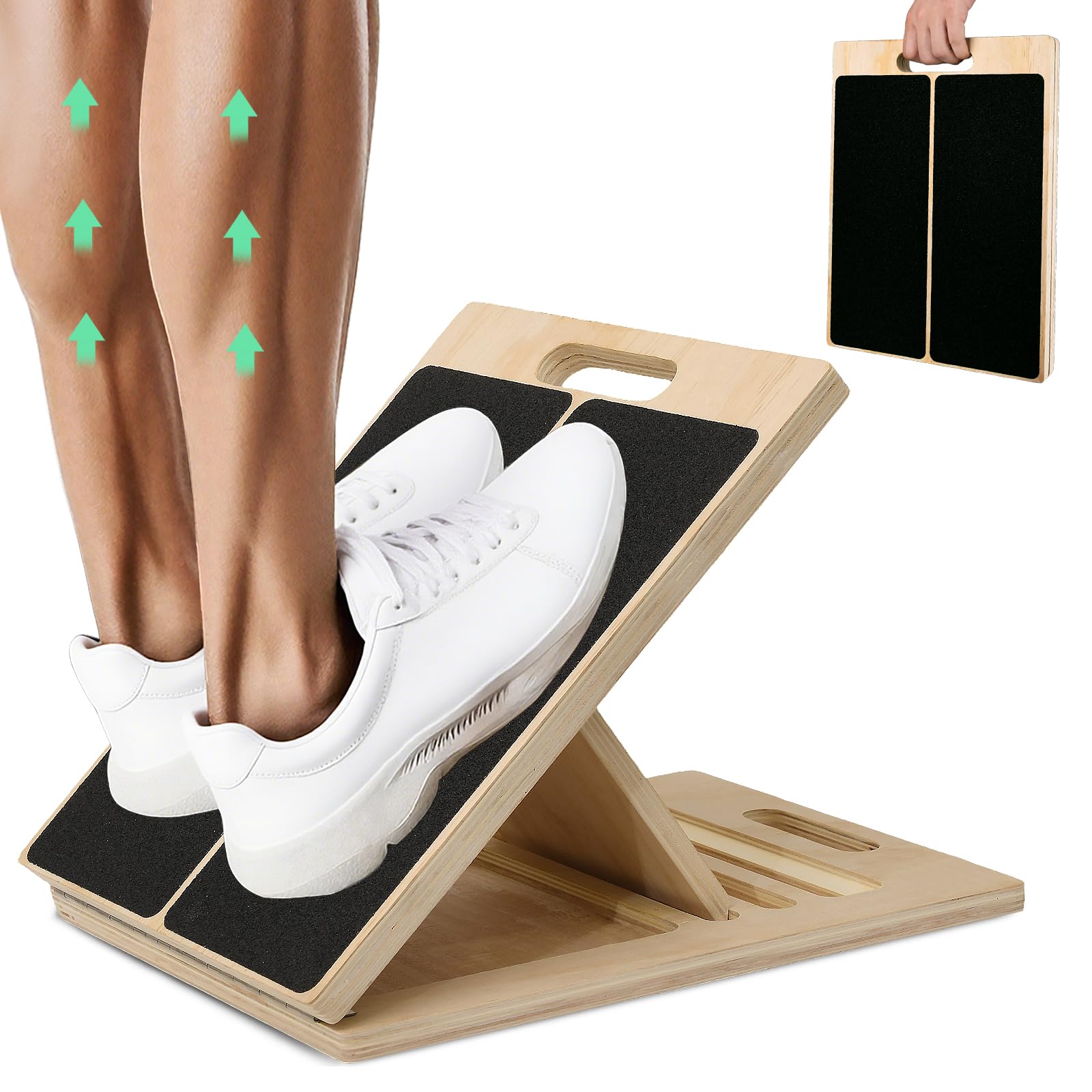 Seated Calf Raise - Tabla de Equilibrio de Madera 2