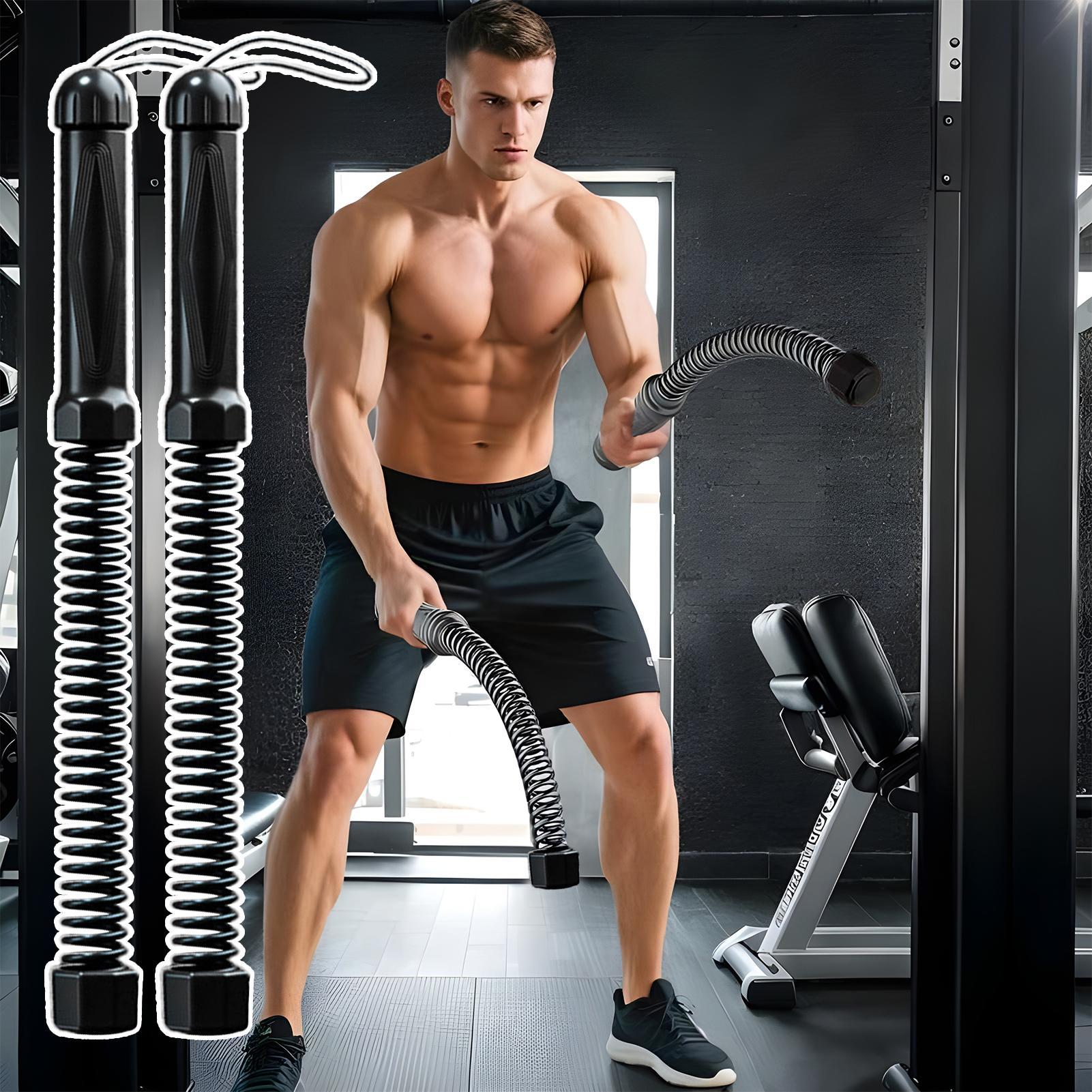 Home Gym In Apartment - Cuerdas de batalla para gimnasio en