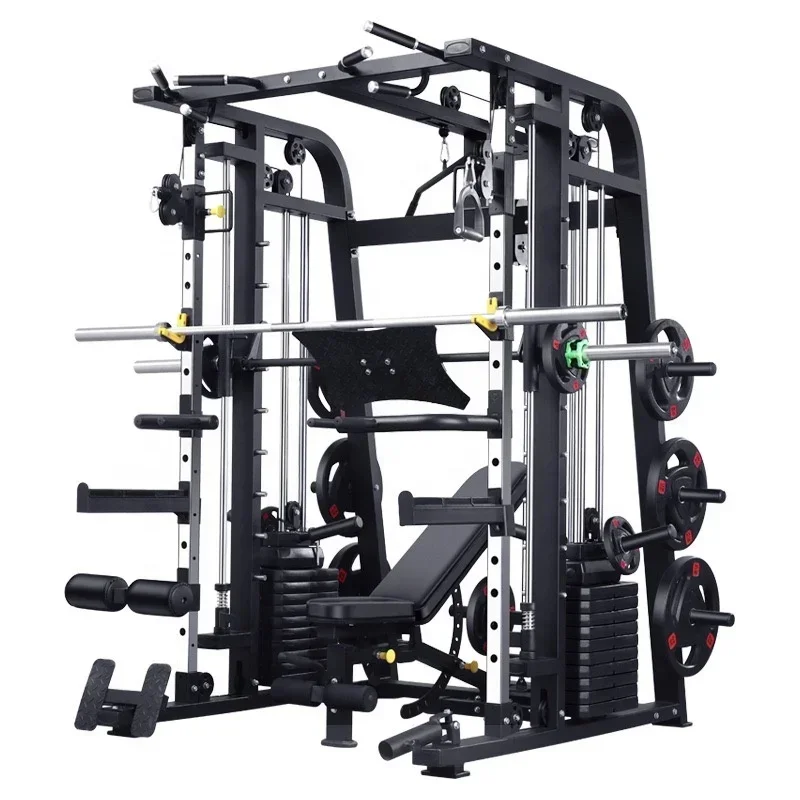 Leg Press Machine - Máquina Smith 2026: Entrenador Integral Multifuncional