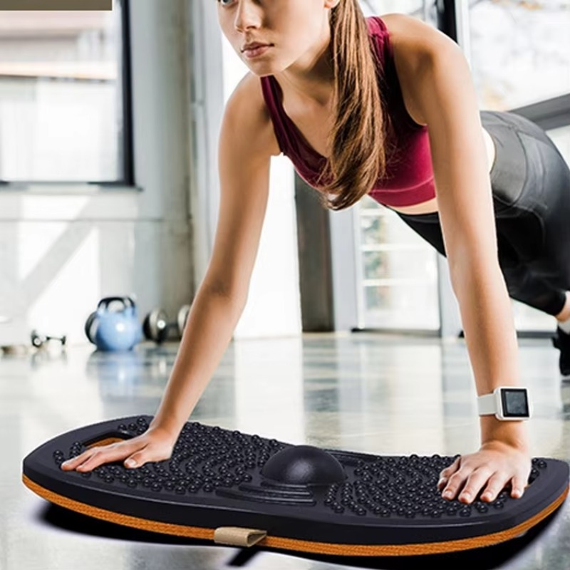 Wobble Board Balance - Alfombrilla de Escritorio Antifatiga, Tabla de