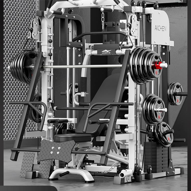 Leg Press Machine - Máquina Smith Comercial Ligera para Fitness,