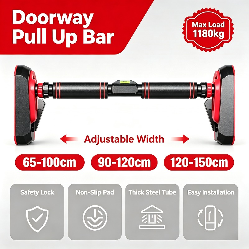 Suspension Trainer Door - Barra de dominadas sin taladro para