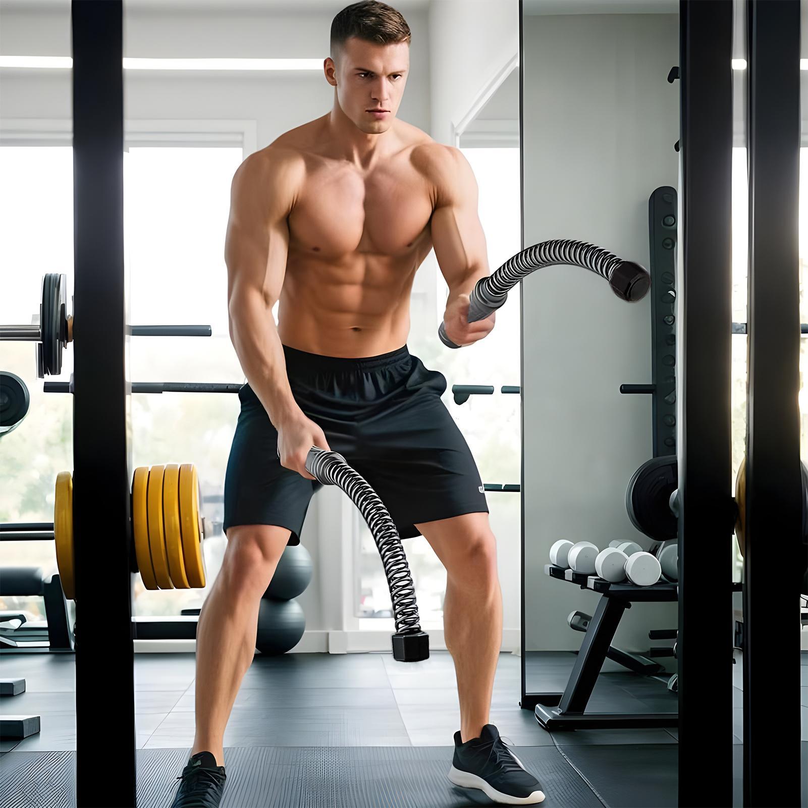 Cuerdas de batalla para gimnas - Home Gym In Apartment reseña y precio