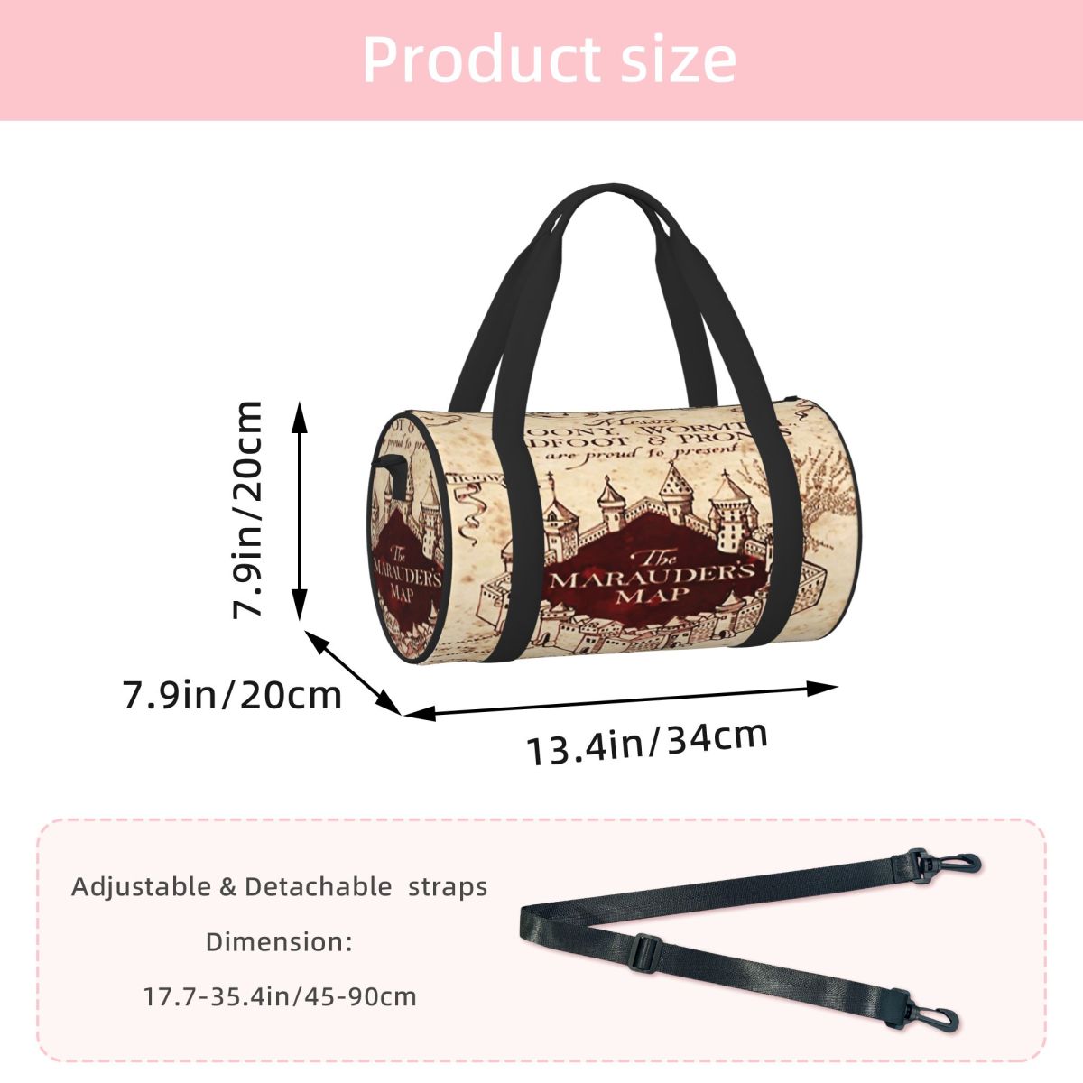 Bolsa de Viaje con Mapa del Ca - Home Gym Packages reseña y precio