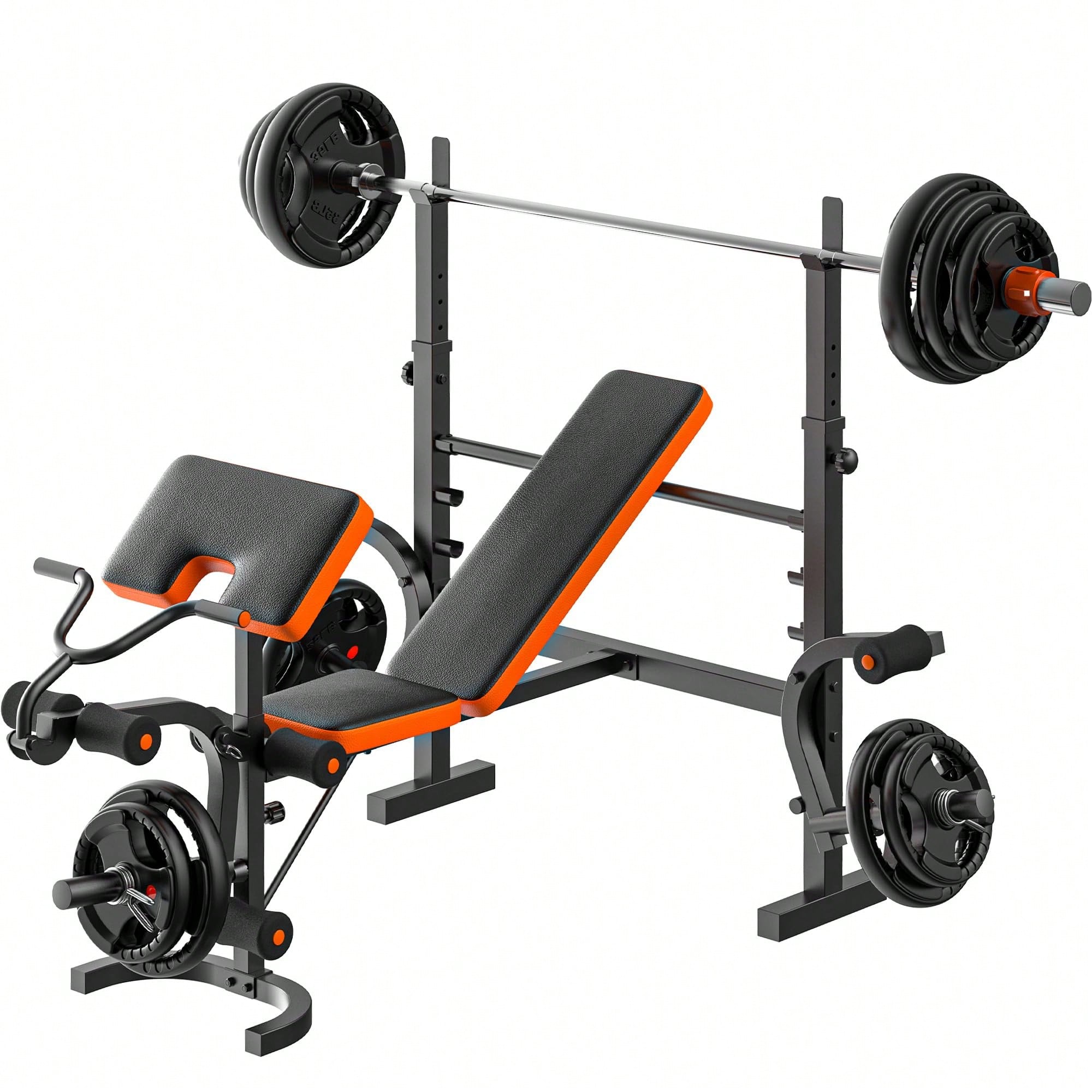 Banco de Pesas GIKPAL, Banco d - Home Gym With Leg Press reseña y precio