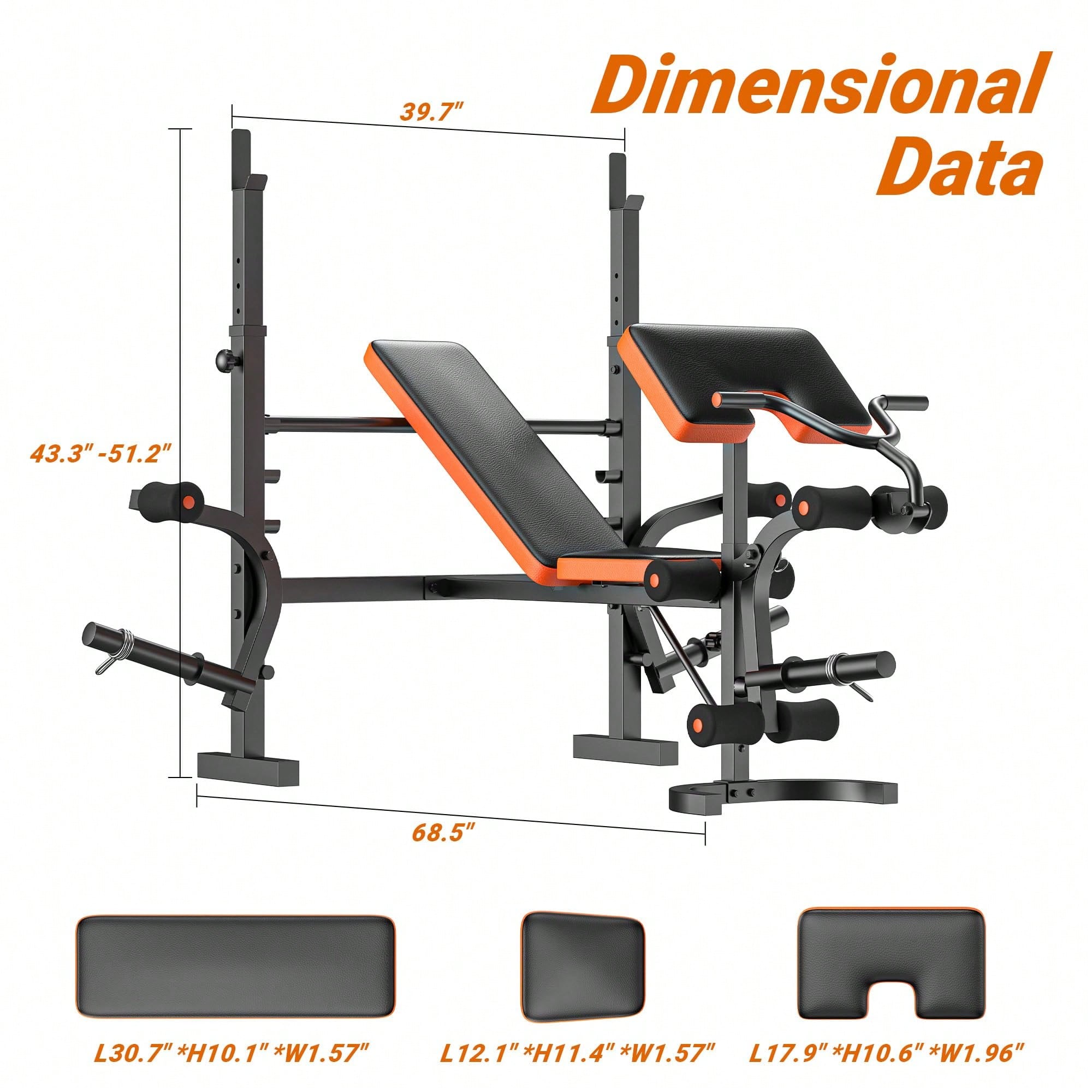 Banco de Pesas GIKPAL, Banco d - Home Gym With Leg Press reseña y precio