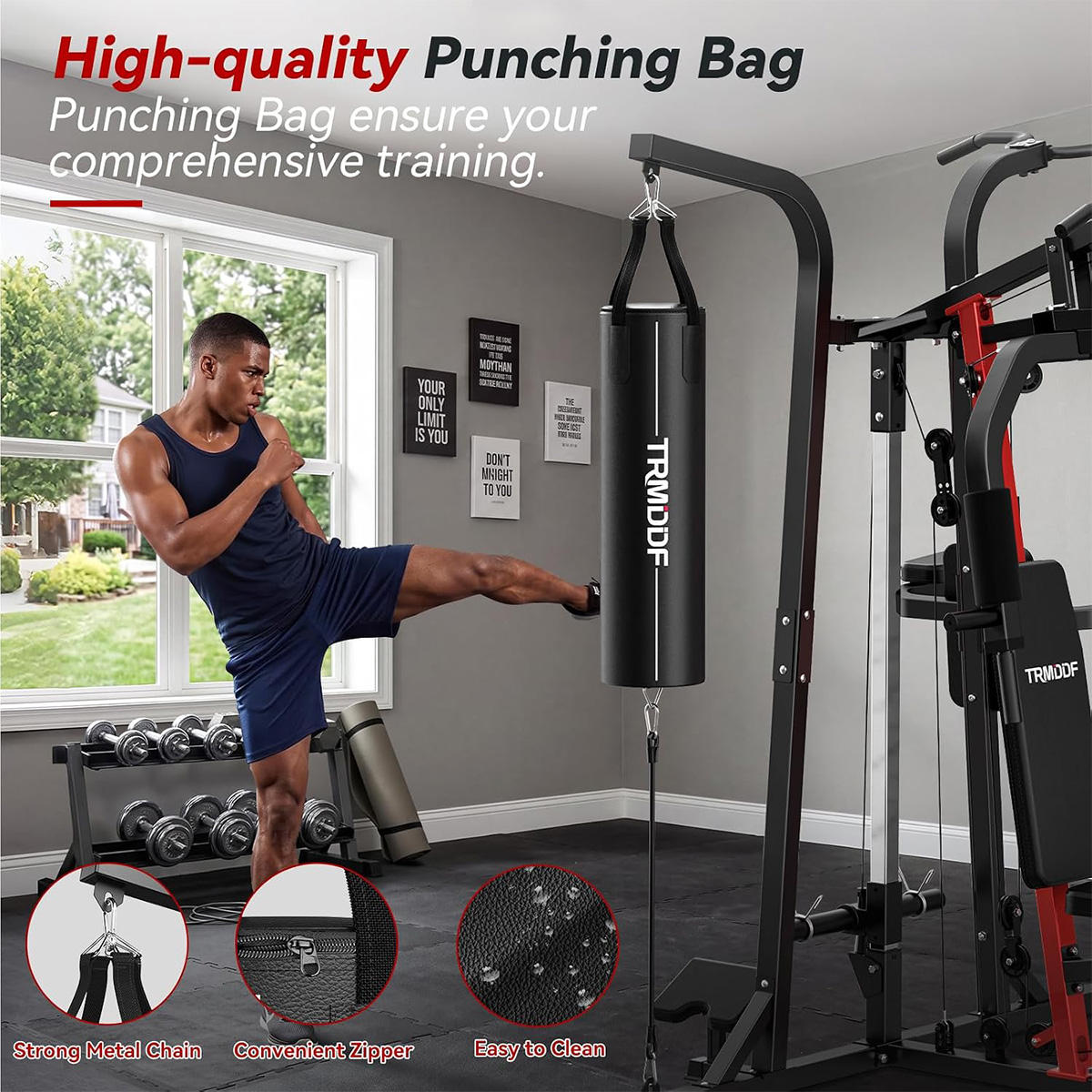 Equipo de gimnasio para el hog - Home Gym With Leg Press reseña y precio
