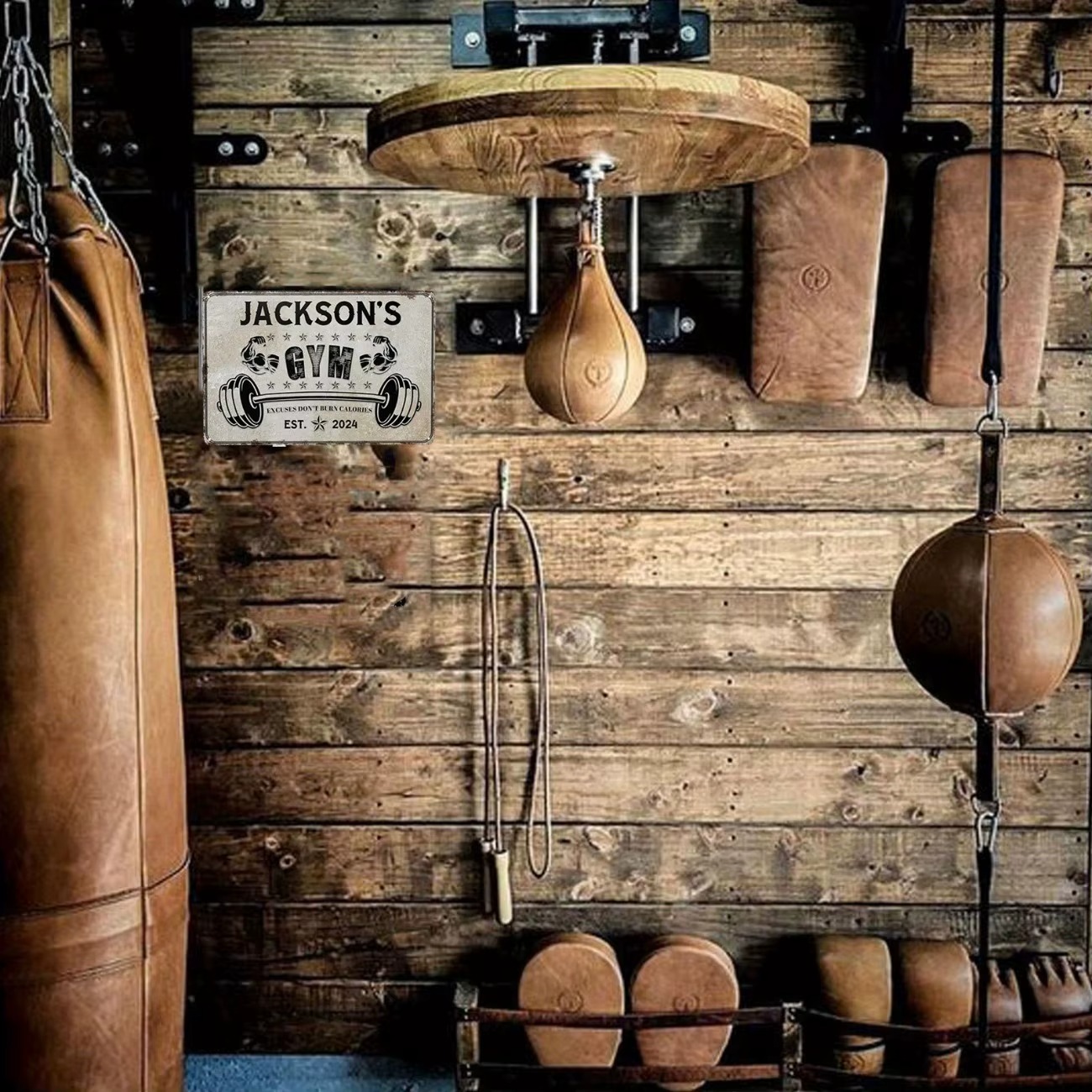 Letrero Metálico Personalizado - Home Gym Decor reseña y precio