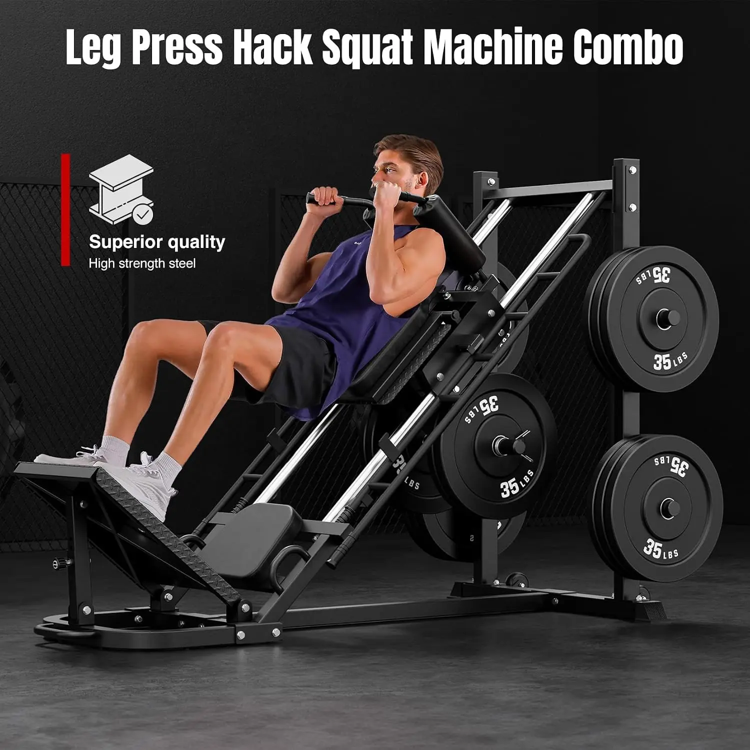 Máquina de prensa de piernas D - Home Gym With Leg Press reseña y precio