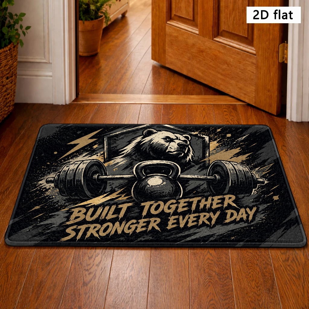 Alfombra de exterior con estam - Home Gym In Garage reseña y precio