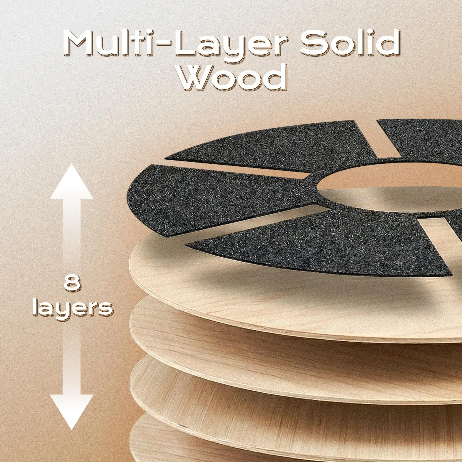 Tabla de equilibrio de madera  - Wobble Board Balance reseña y precio