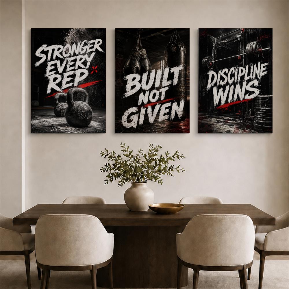Cuadro Motivacional para Gimna - Home Gym Decor reseña y precio