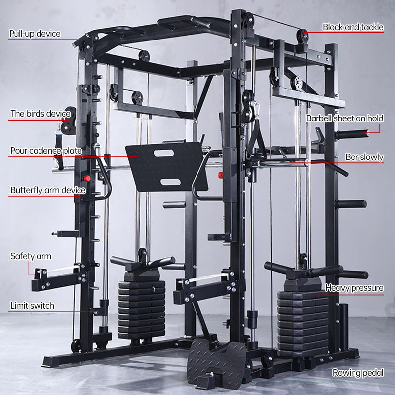 Máquina Smith, Rack de Potenci - Leg Press Machine reseña y precio