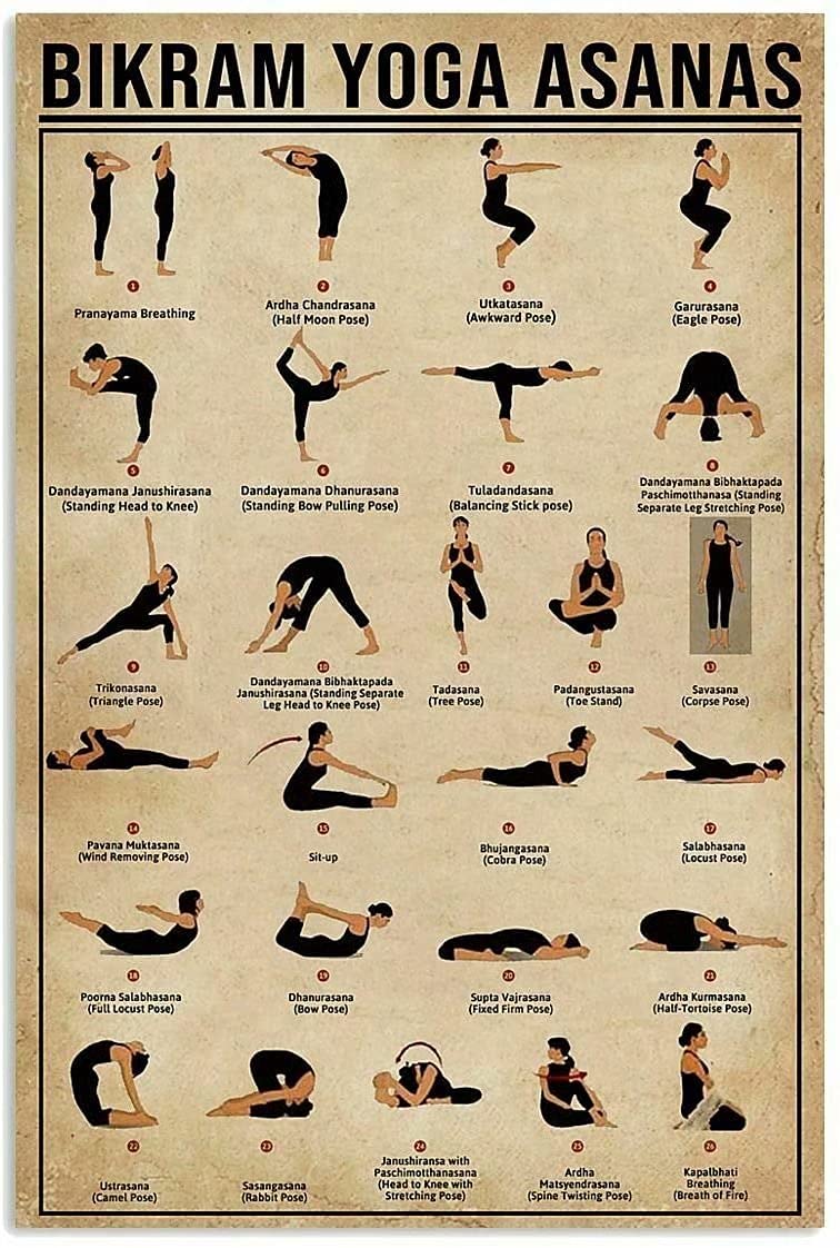 Letrero Metálico Retro de Yoga - Home Gym In Garage reseña y precio