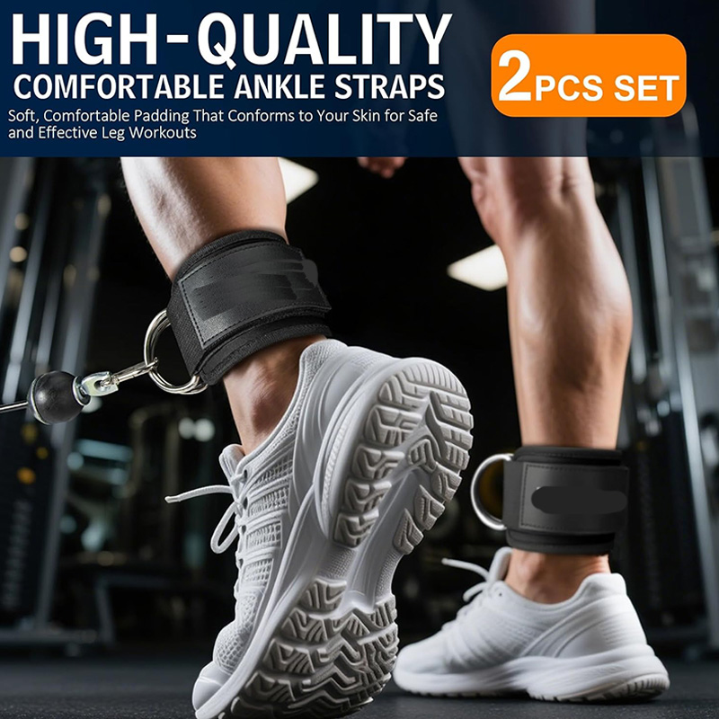 Juego de 2 correas de tobillo  - Leg Press Machine reseña y precio