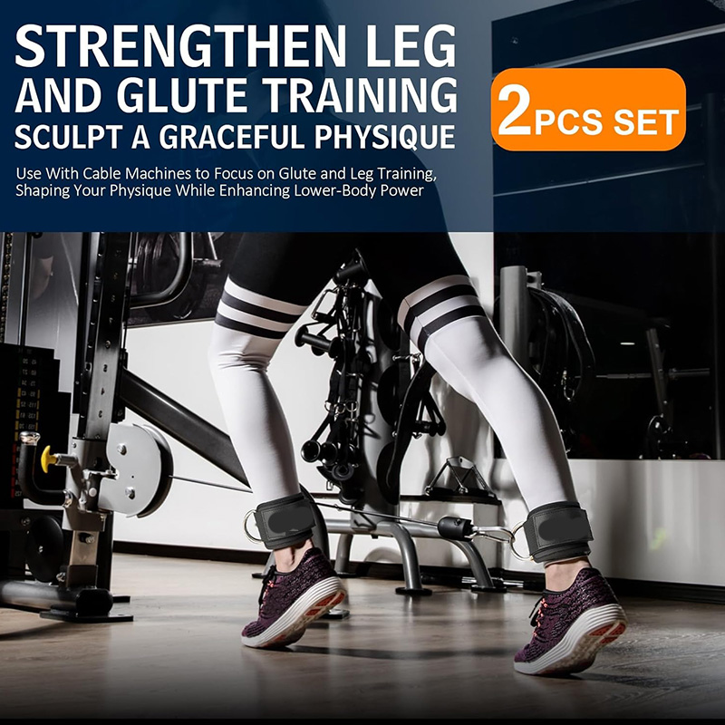 Juego de 2 correas de tobillo  - Leg Press Machine reseña y precio