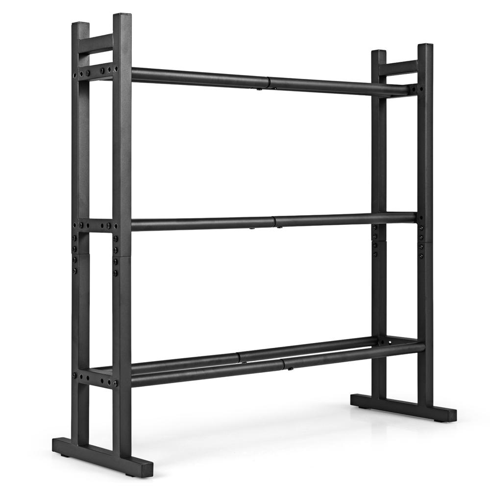 Estante para mancuernas de 3 n - Fitness Home Gym Equipment reseña y precio