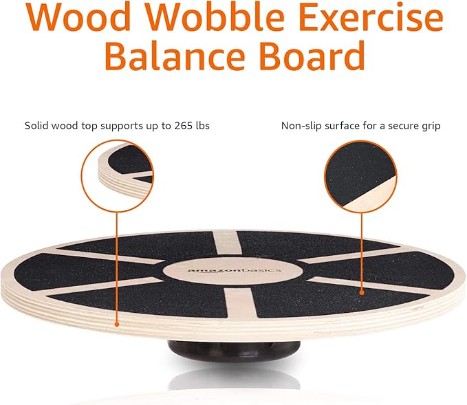 Tabla de Equilibrio de Madera  - Wobble Board Balance reseña y precio