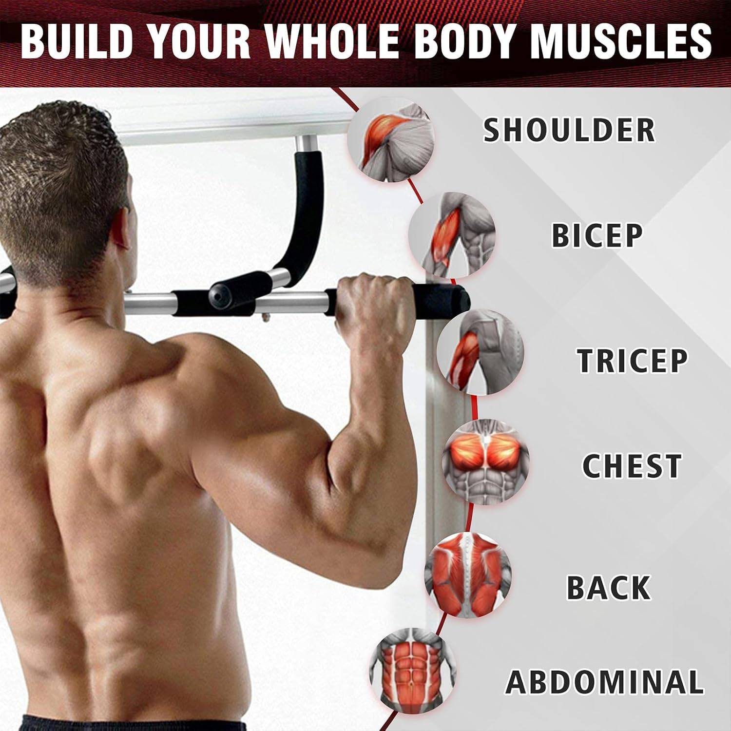 Barra de dominadas ajustable p - Suspension Trainer Door reseña y precio